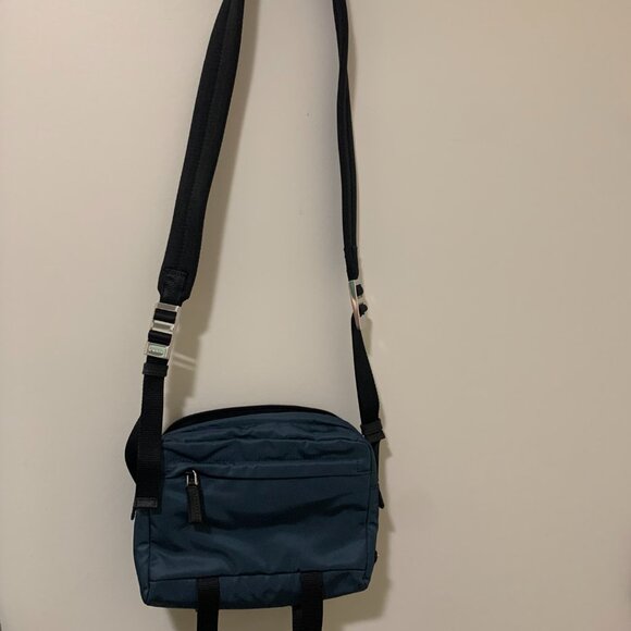 Prada Blue Tessuto Montagna Nylon Camera Bag - Picture 7 of 11